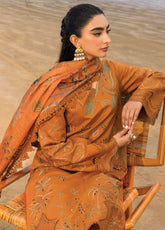 Carnation By Rang Rasiya Embroidered Lawn 3 Piece Unstitched Suit RR25CLFE D-08 ISLA